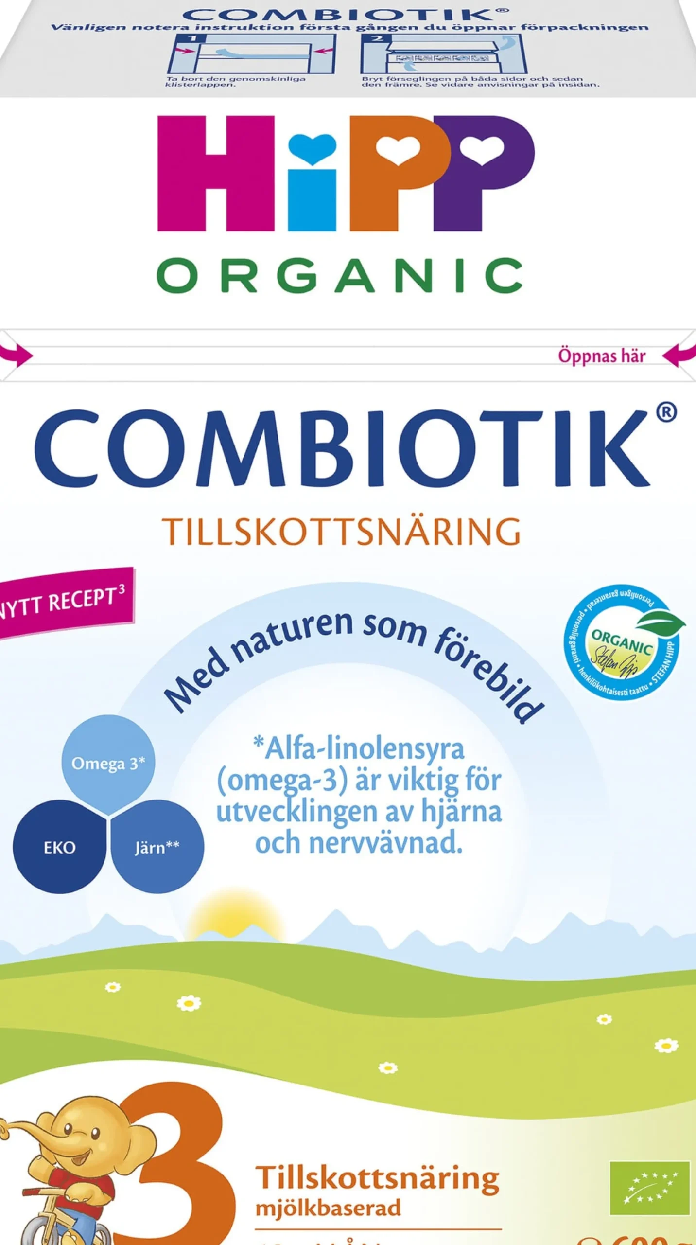Hipp COMBIOTIK 3 10+ Månader 600g
