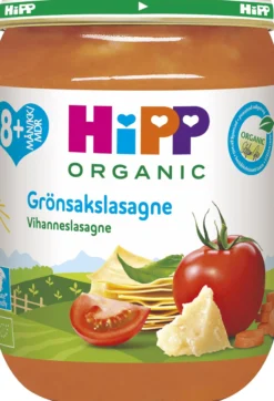 Hipp Grönsakslasagne 8+ månader 190g