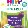 HiPP Klämmis Päron Plommon & Svartvinbär 100g