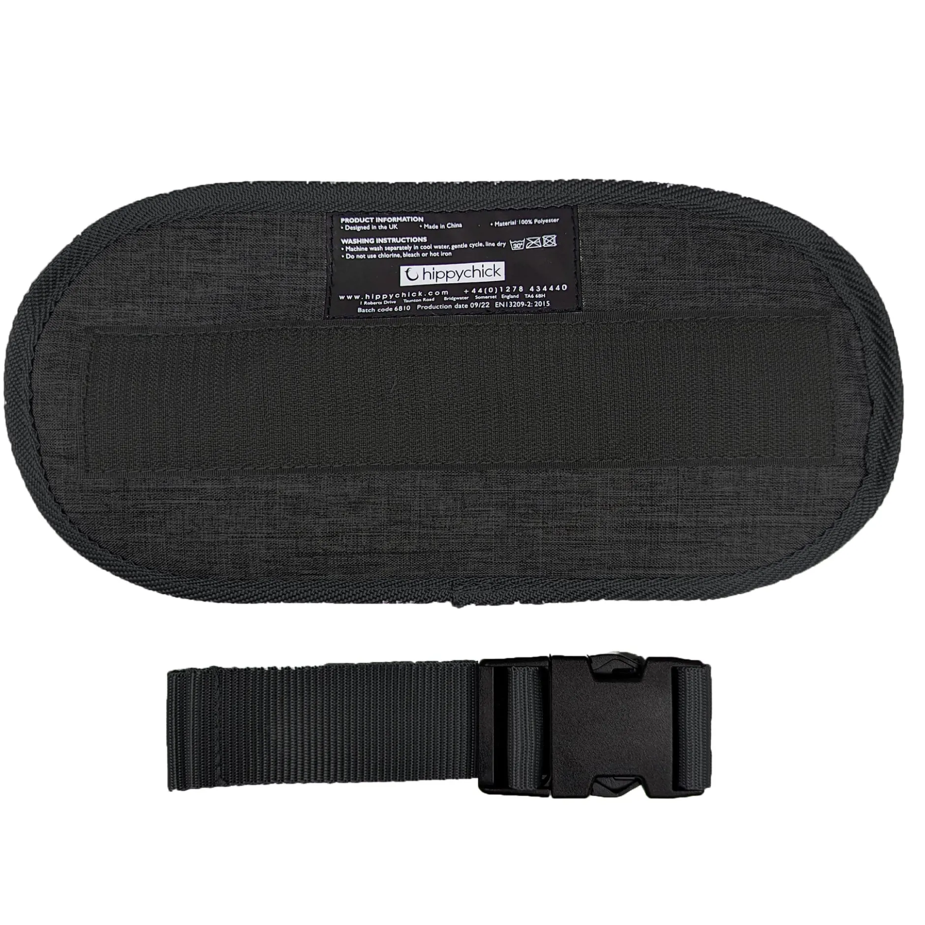 Hippychick Hipseat Förlängningsbälte Denim Black
