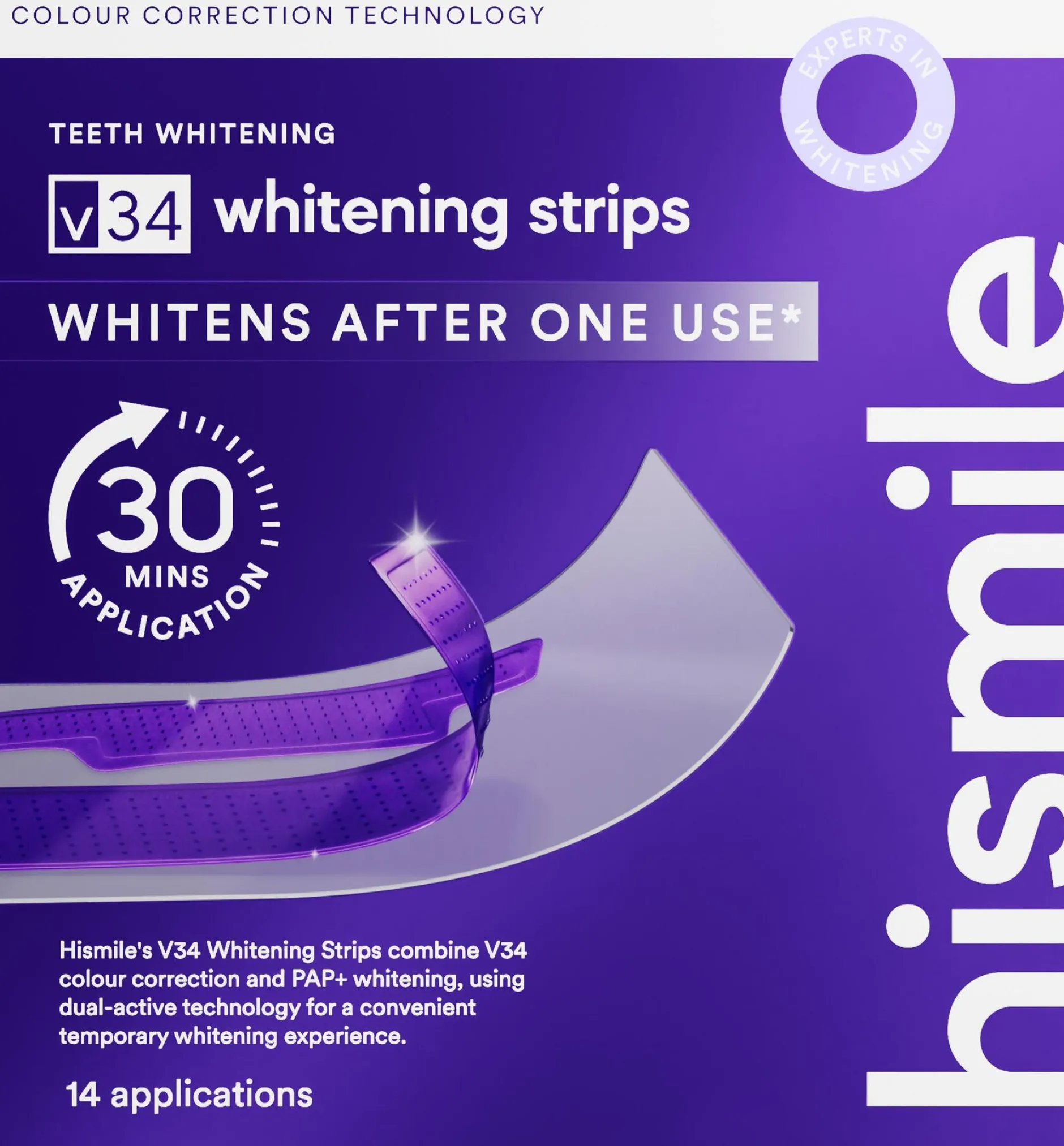 Hismile V34 Whitening Strips 14 st