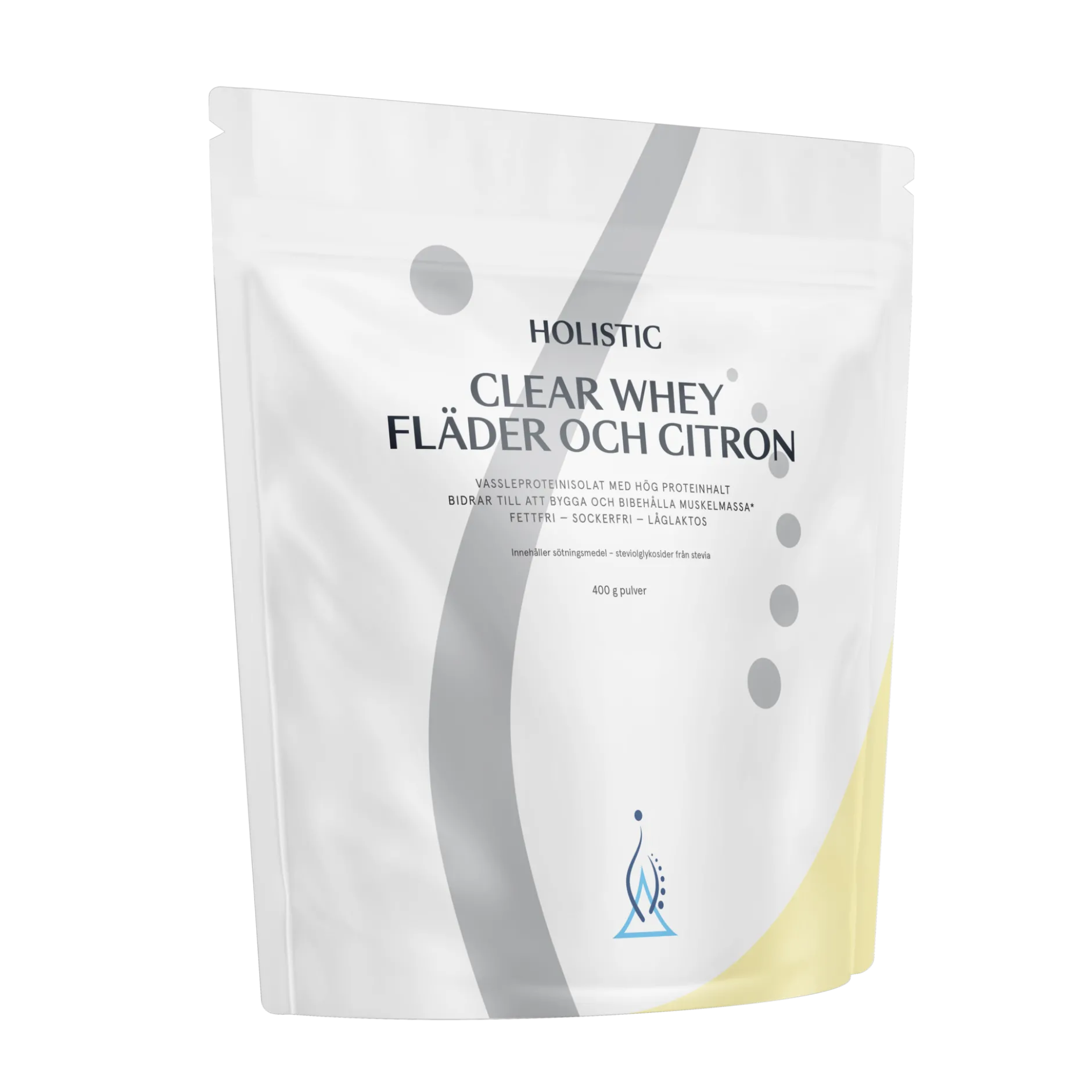 Holistic Clear Whey Vassleproteinisolat Fläder och Citron 400 g
