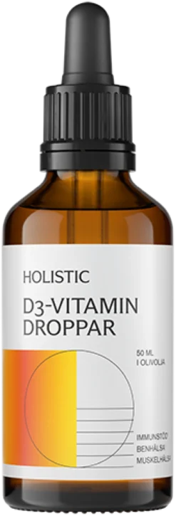 Holistic D3-vitamindroppar 50 ml