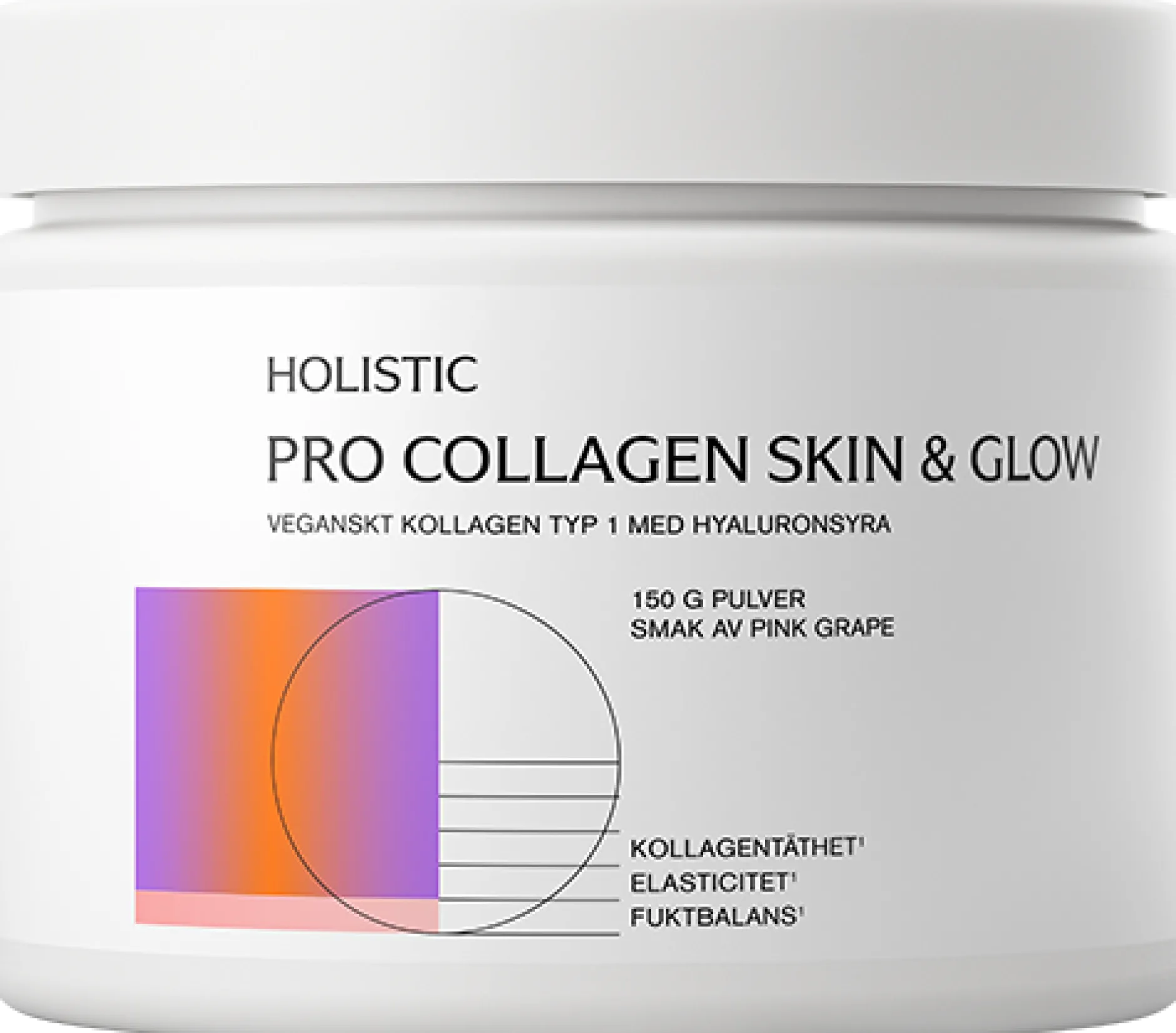 Holistic Femme Collagen Vegan + Hyaluronsyra 150 g