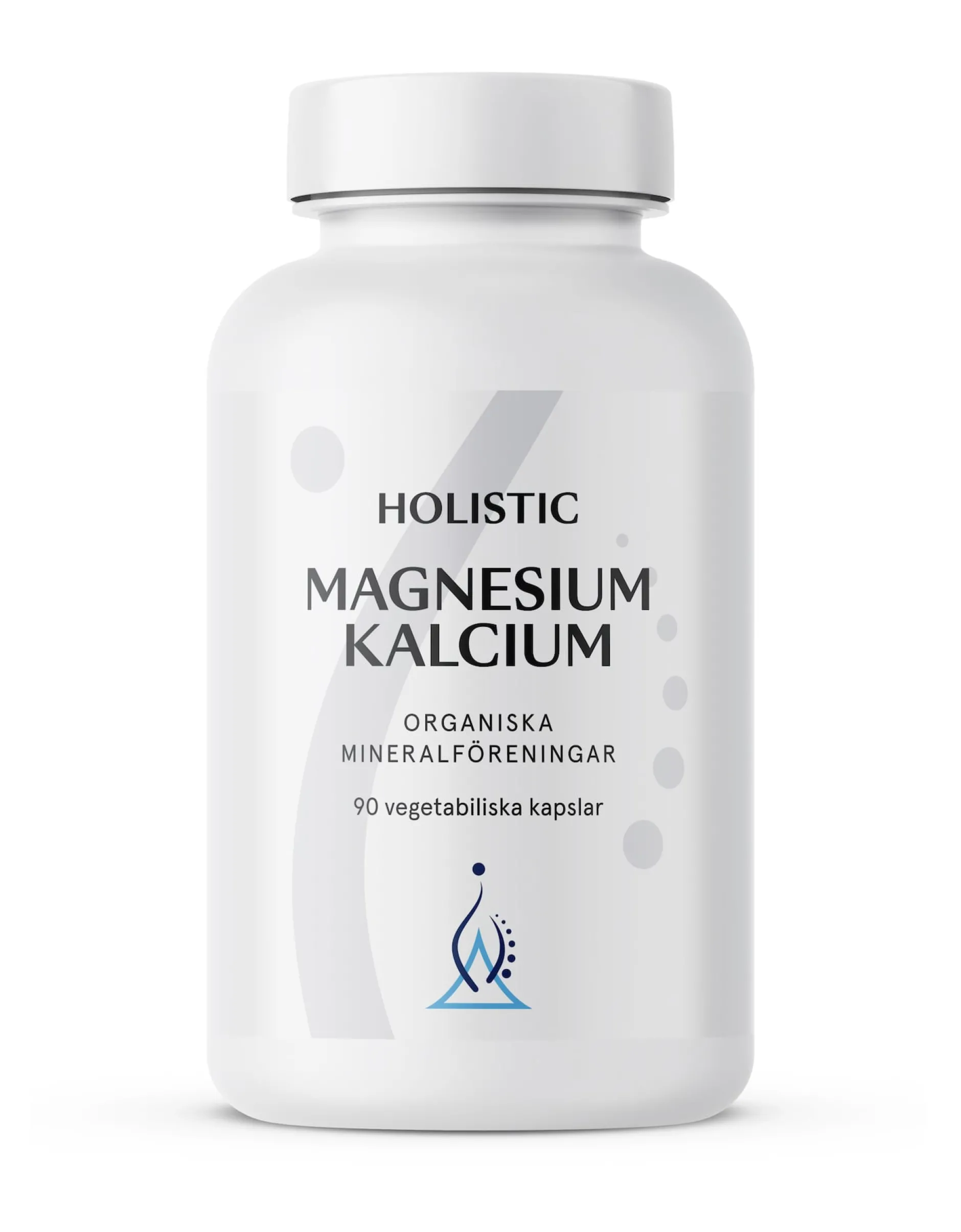 Holistic Magnesium 80mg & Kalcium 40 mg 90 kapslar