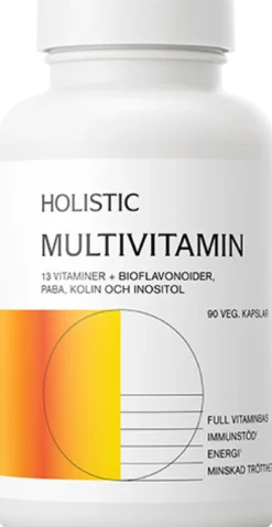 Holistic Multivitamin 90 vegetabiliska kapslar