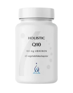 Holistic Q10 Coenzyme 180 mg Högdoserad 60 Vegetabiliska kapslar