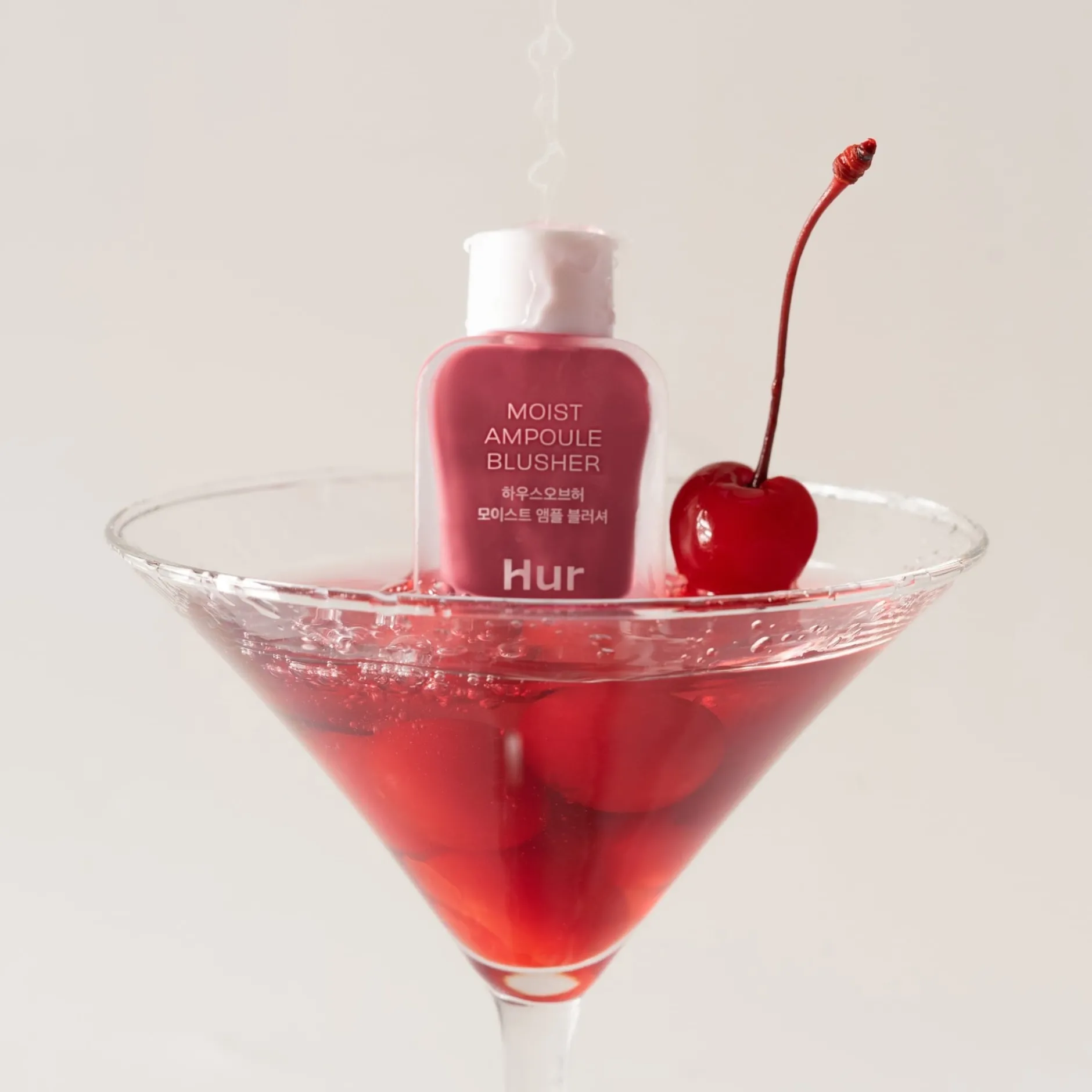 House of Hur Moist Ampoule Blusher 02 Deep Plum 10ml