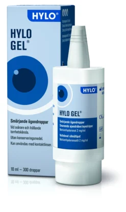 HYLO GEL Smörjande ögondroppar 10ml