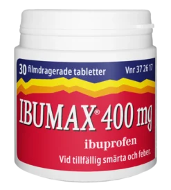 Ibumax 400 mg Ibuprofen Burk 30 tabletter