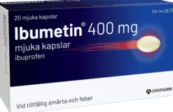 Ibumetin Mjuka Kapslar 400 mg 20 st