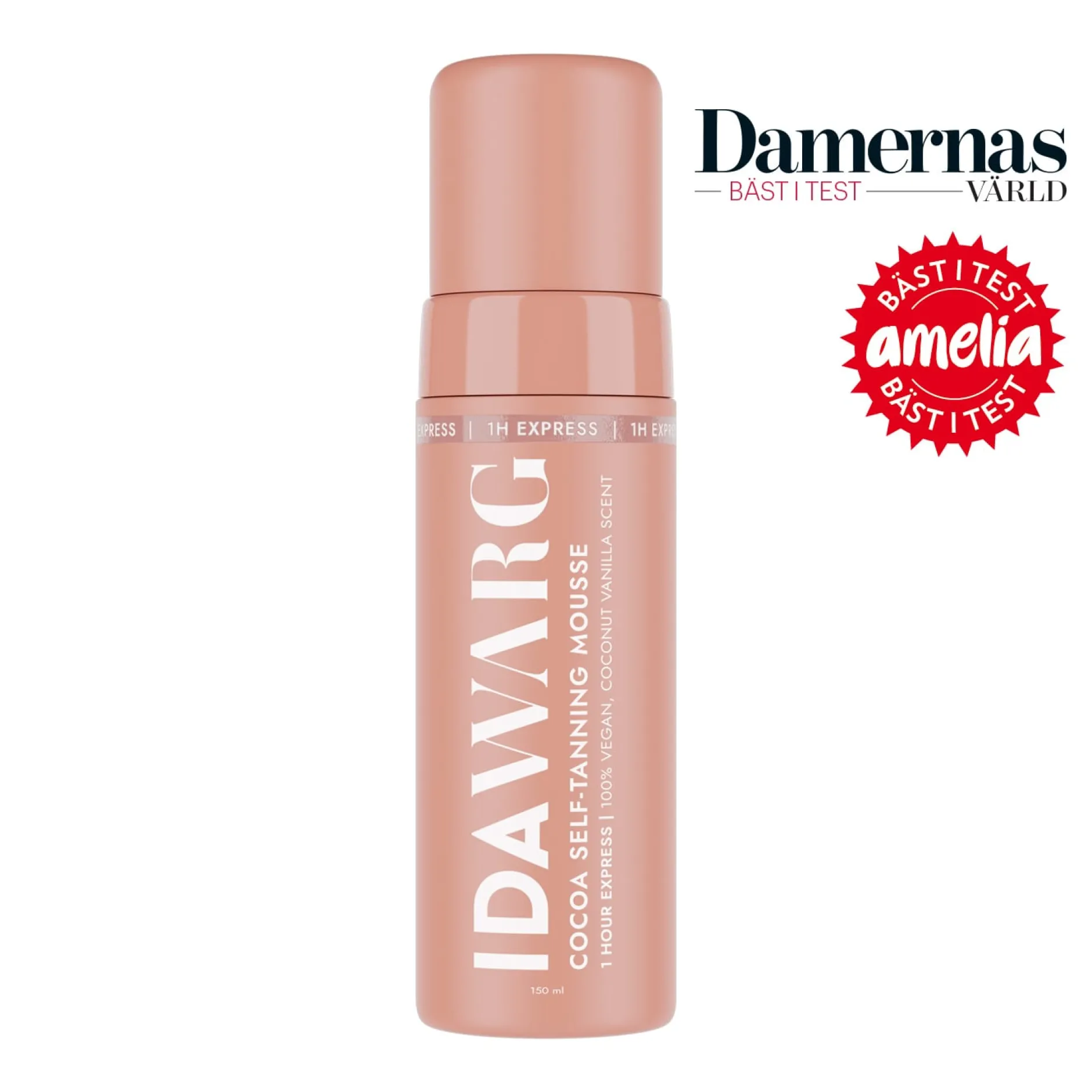 Ida Warg Beauty Cocoa Self-Tanning Mousse 1 Hour Express 150 ml