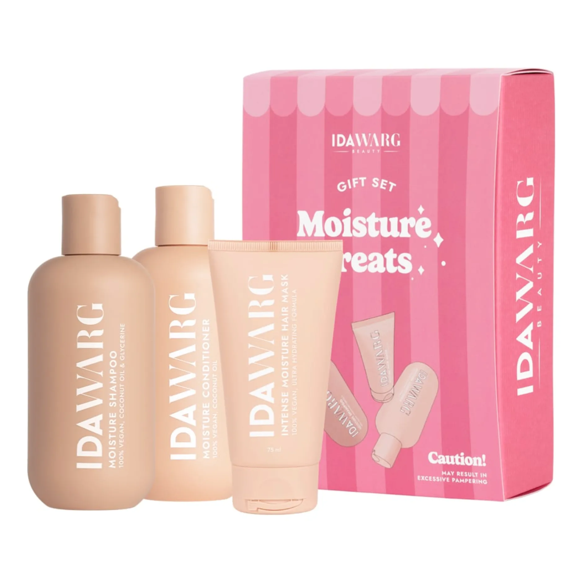 IDA WARG Beauty Moisture Treats Haircare Set 2026 3 st