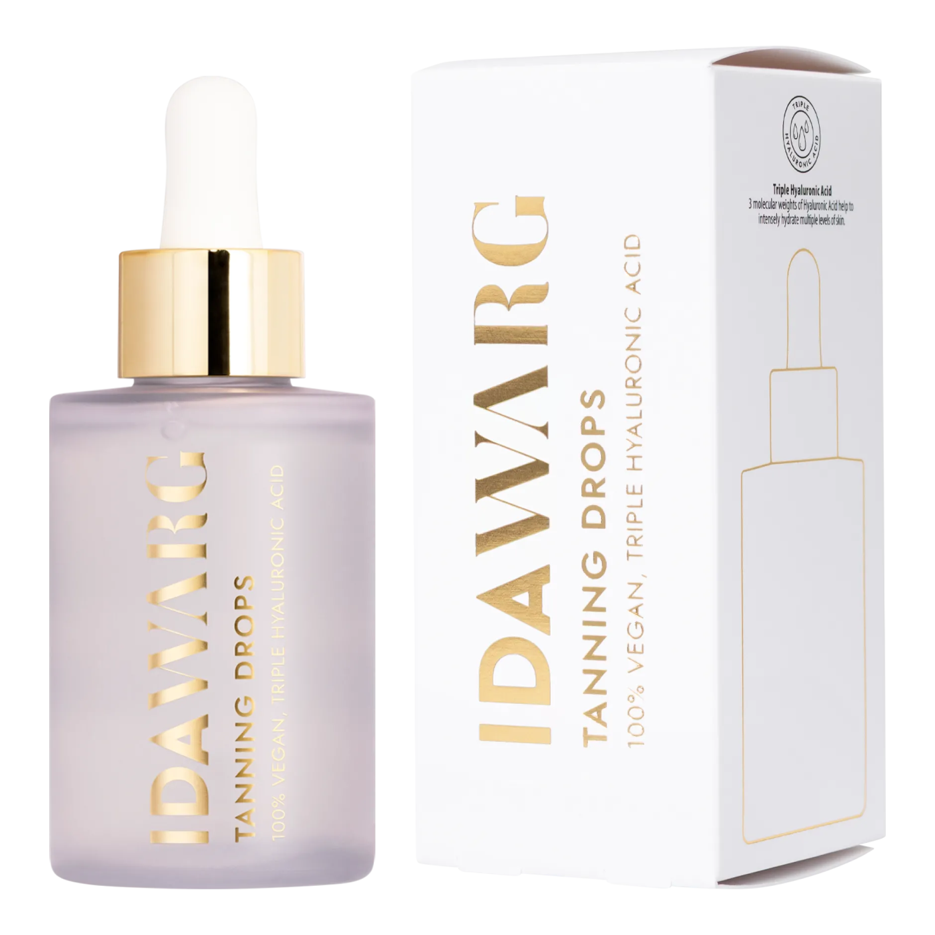 Ida Warg Beauty Tanning Drops Brun Utan Sol 45 ml