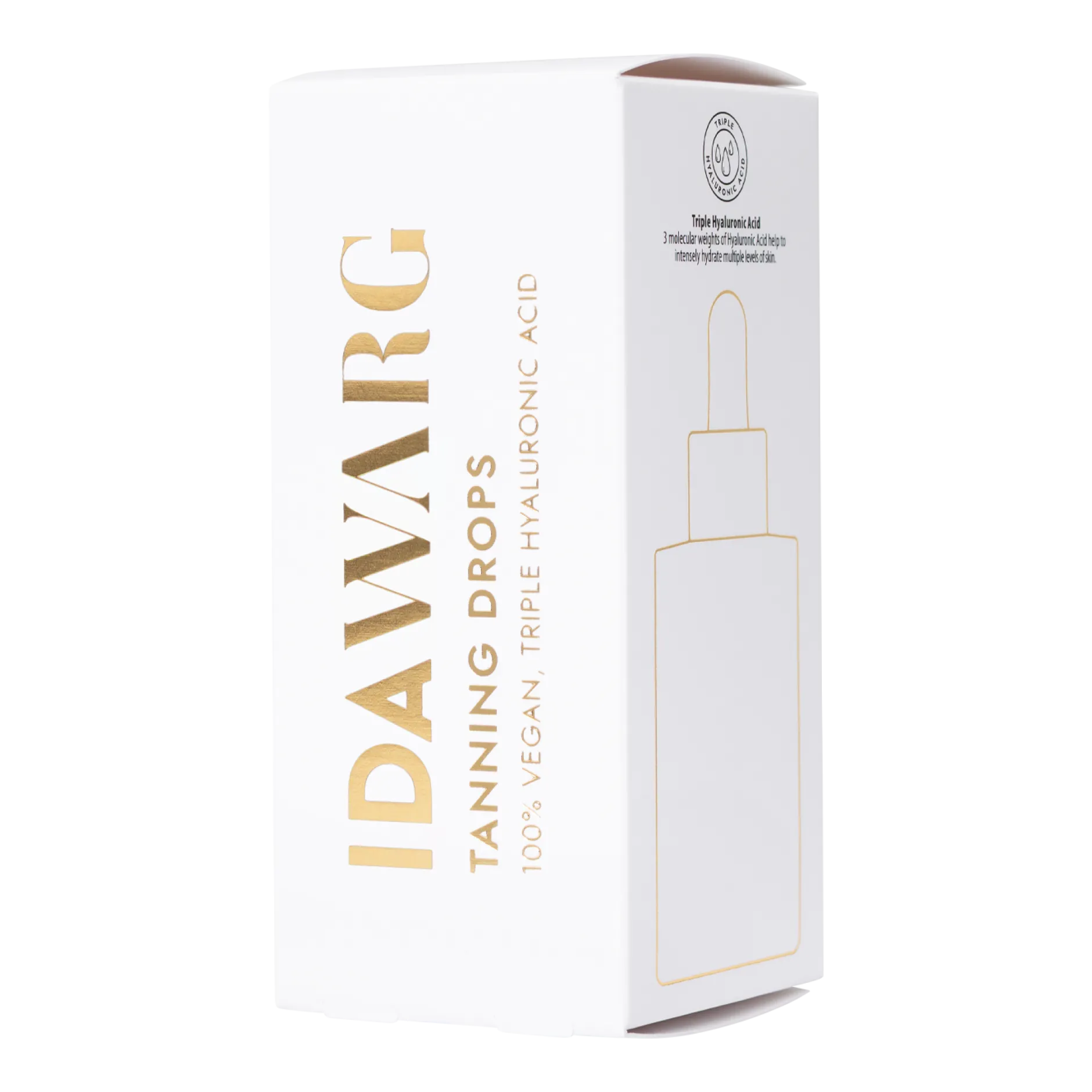 Ida Warg Beauty Tanning Drops Brun Utan Sol 45 ml