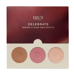 IDUN Minerals Celebrate Bronze & Glow Face Palette 7,6 g