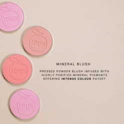 IDUN Minerals Mineral Blush Smultron Peach Pink