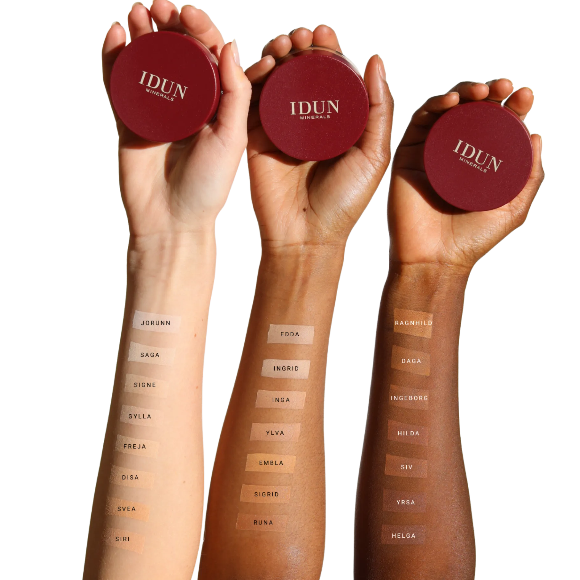 IDUN Minerals Mineral Powder Foundation Ingrid Cool Medium 7 g