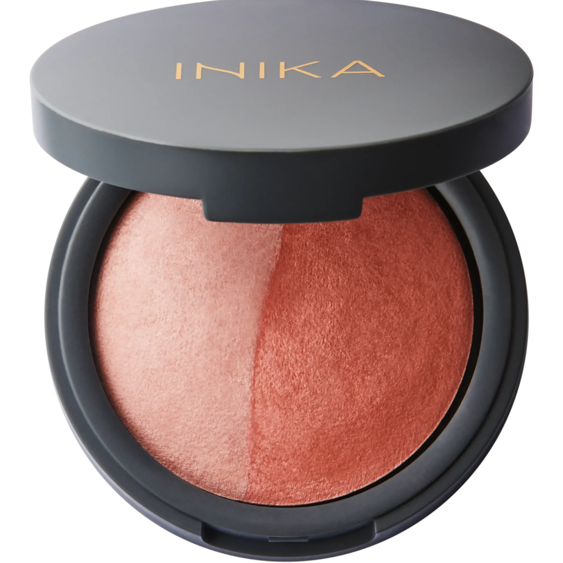 INIKA Organic Baked Blush Duo Burnt Peach 6,5 g