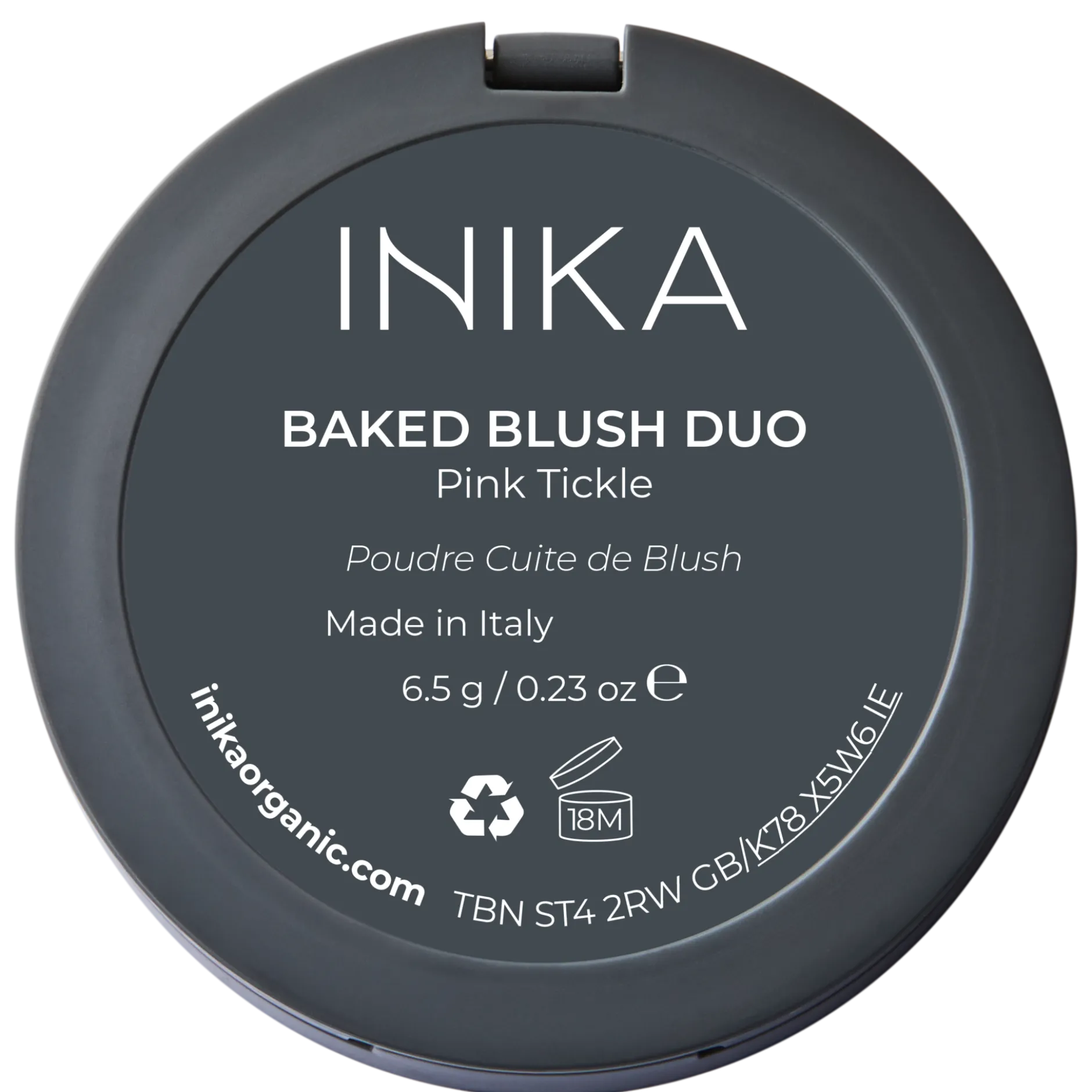 INIKA Organic Baked Blush Duo Pink Tickle 6,5 g