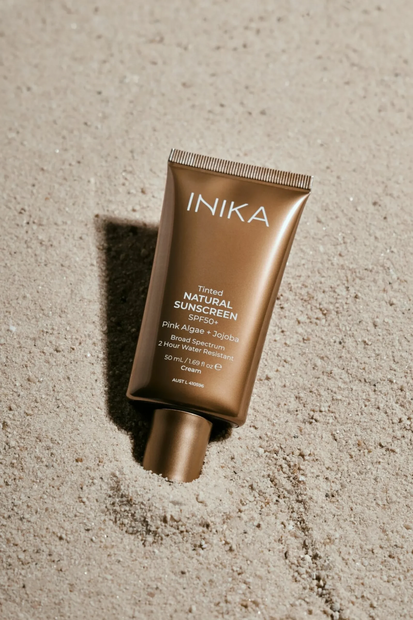 INIKA Organic Tinted Natural Sunscreen SPF50+ 50 ml