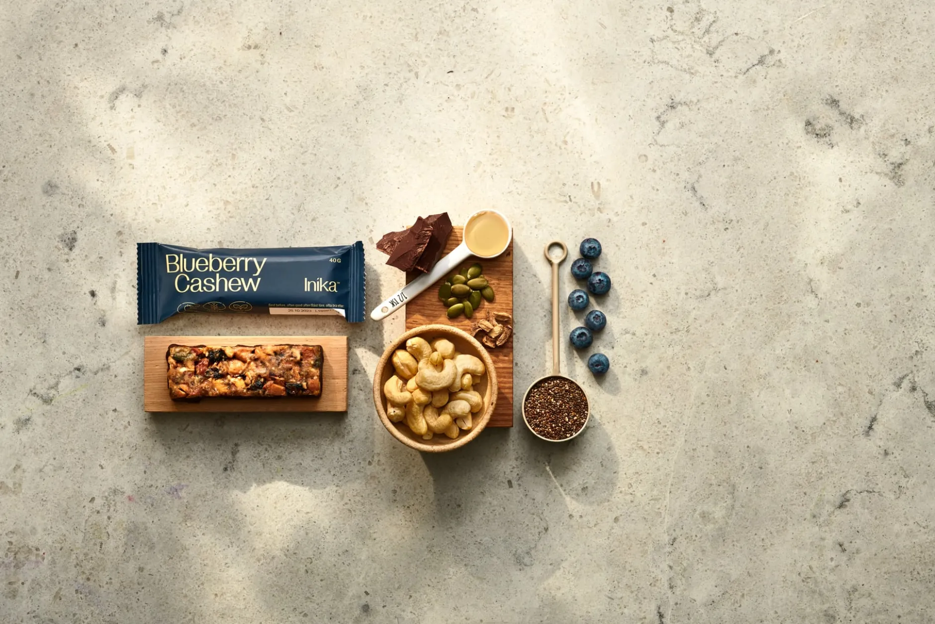Inika Superfoods Blueberry Cashew Bar 40 g