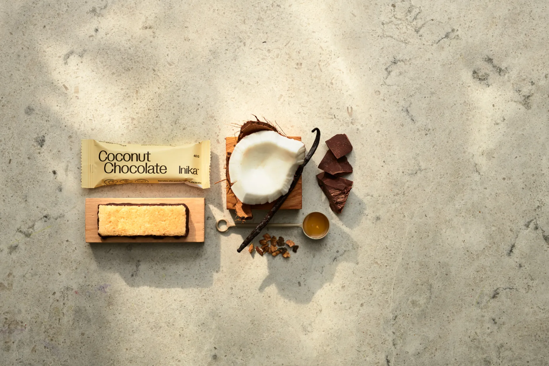 Inika Superfoods Coconut Chocolate Bar 12-pack