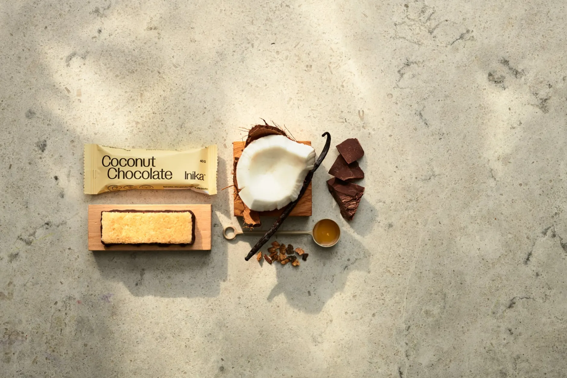 Inika Superfoods Coconut Chocolate Bar 40 g