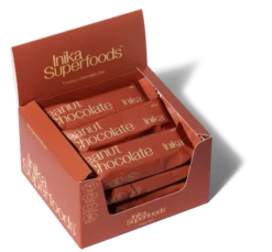 Inika Superfoods Peanut Chocolate Bar 12-pack
