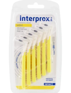 Interprox Vinkel Plus Mini Mellanrumsborste Gul 0,7 mm 6 st