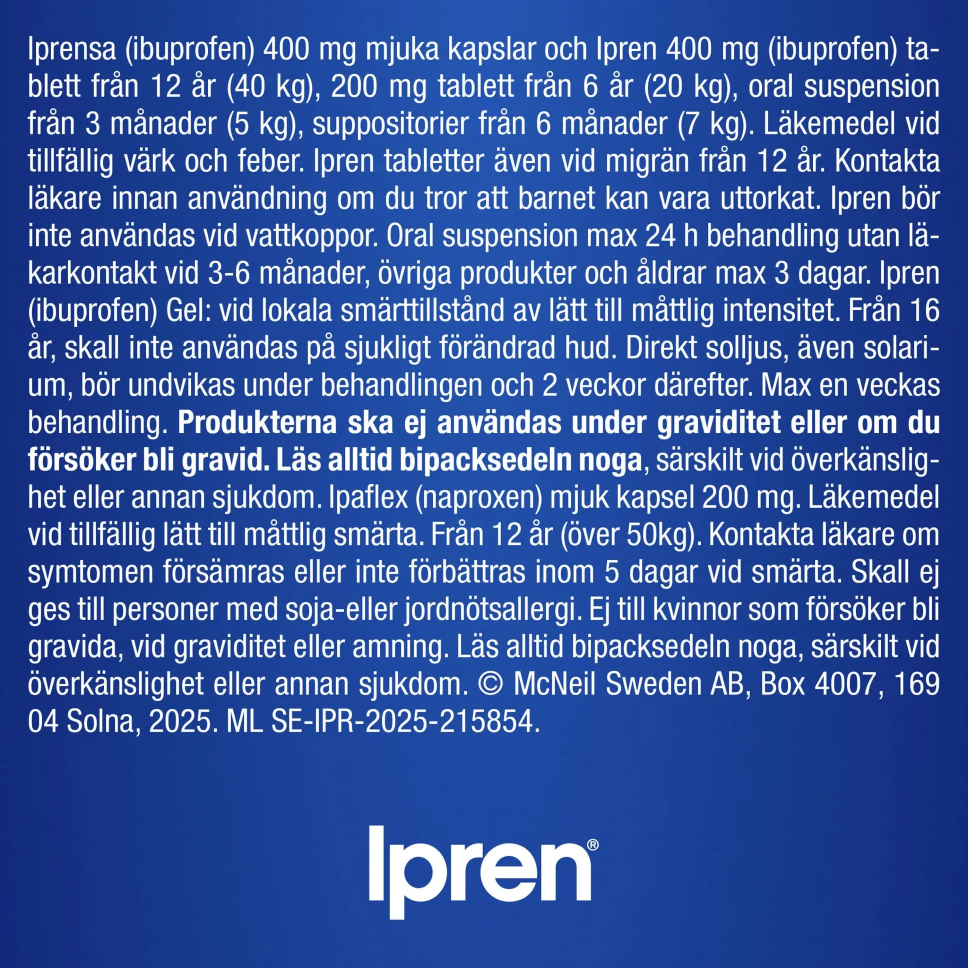 Ipren 5% Ibuprofen Gel 50g
