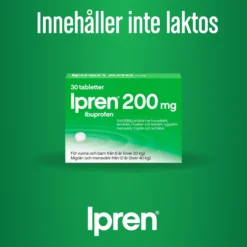 Ipren 200mg Ibuprofen 30 tabletter