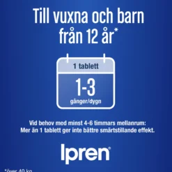 Ipren 400mg Ibuprofen 10 tabletter