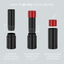 Isadora Perfect Moisture Lipstick Refill 227 Pink Pompas 4 g