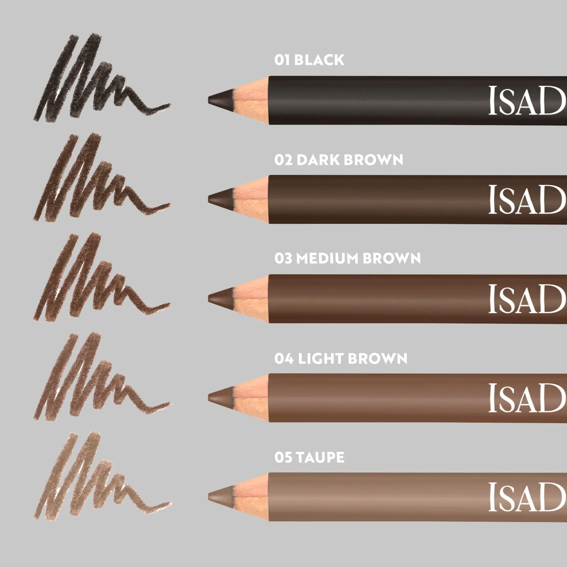 IsaDora The Brow Powder Pen Shapes, Defines & Fills 04 Light Brown