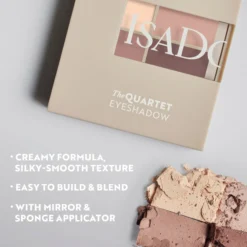 Isadora The Eyeshadow Quartet 01 Muddy Nudes