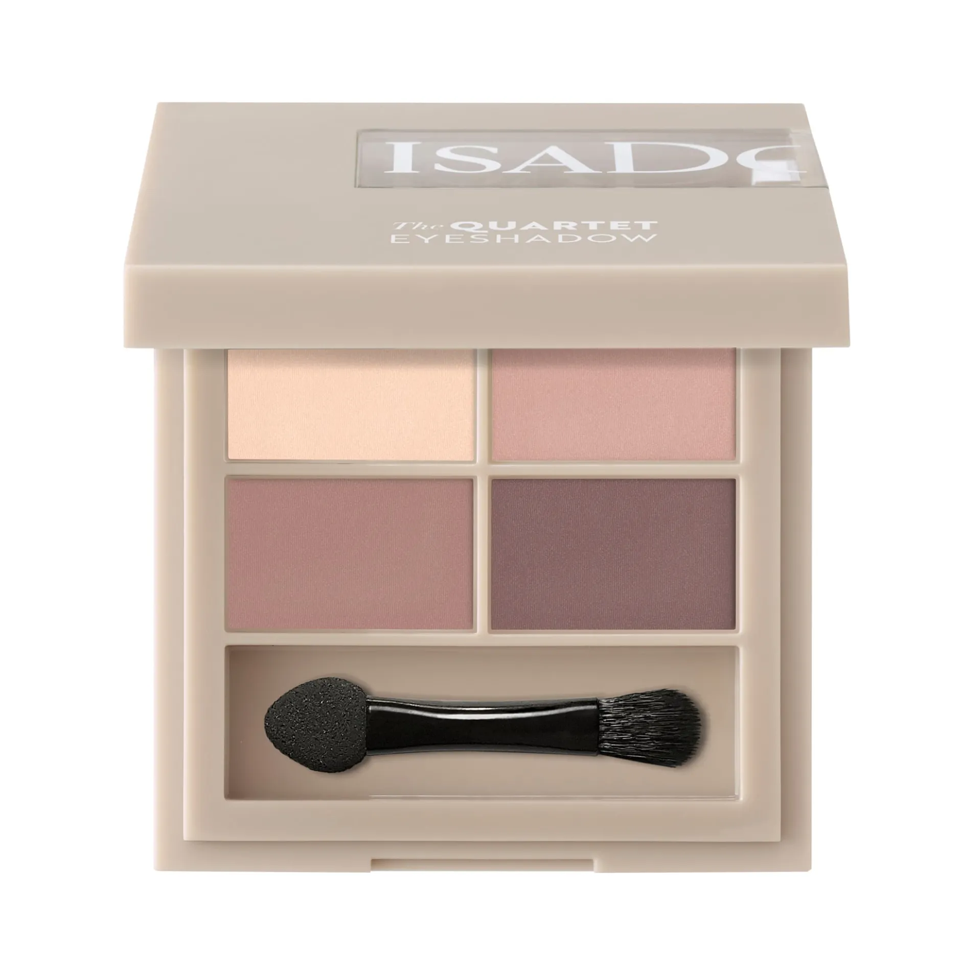 Isadora The Eyeshadow Quartet 01 Muddy Nudes