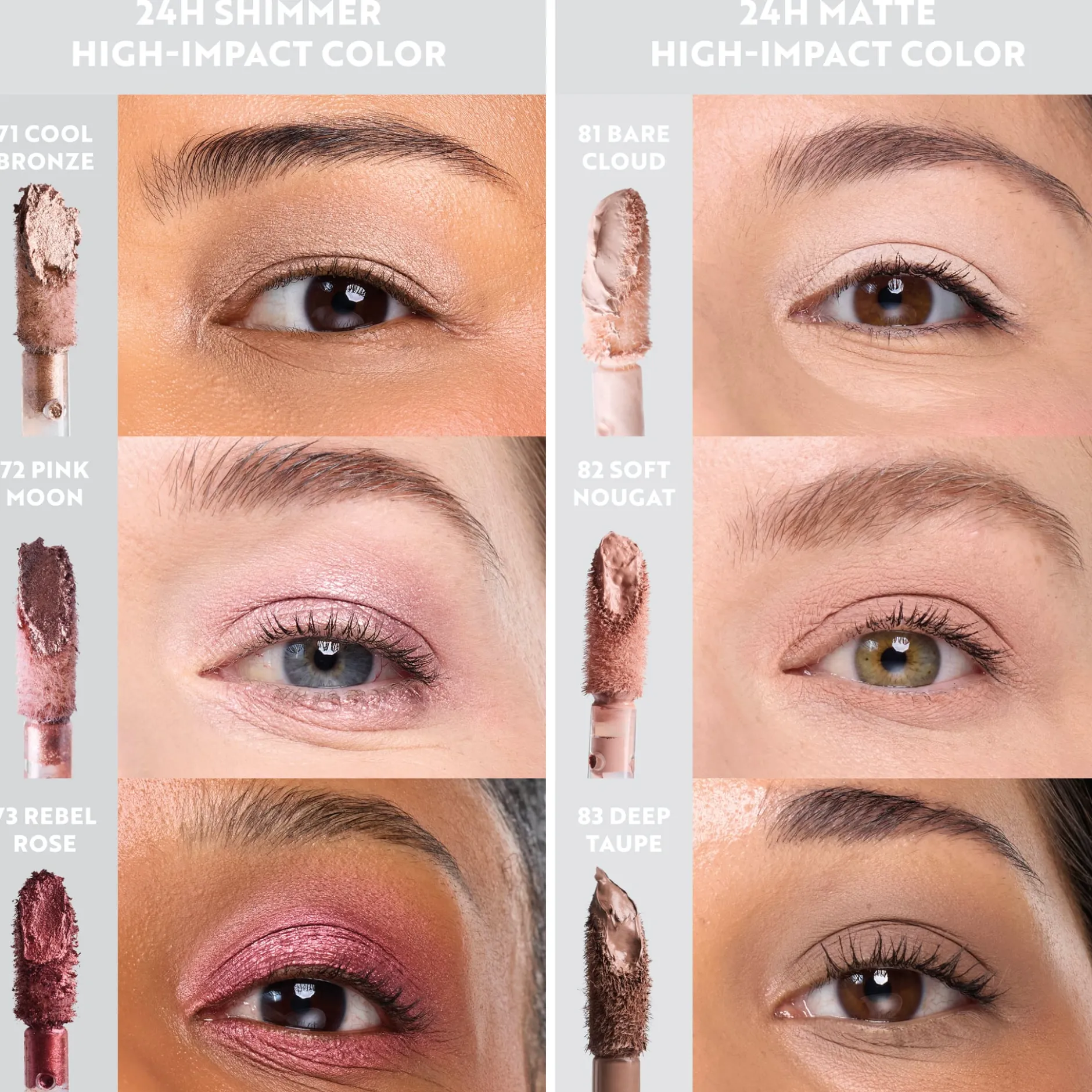 Isadora The 24H Gleam Liquid Eyeshadow 71 Cool Bronze