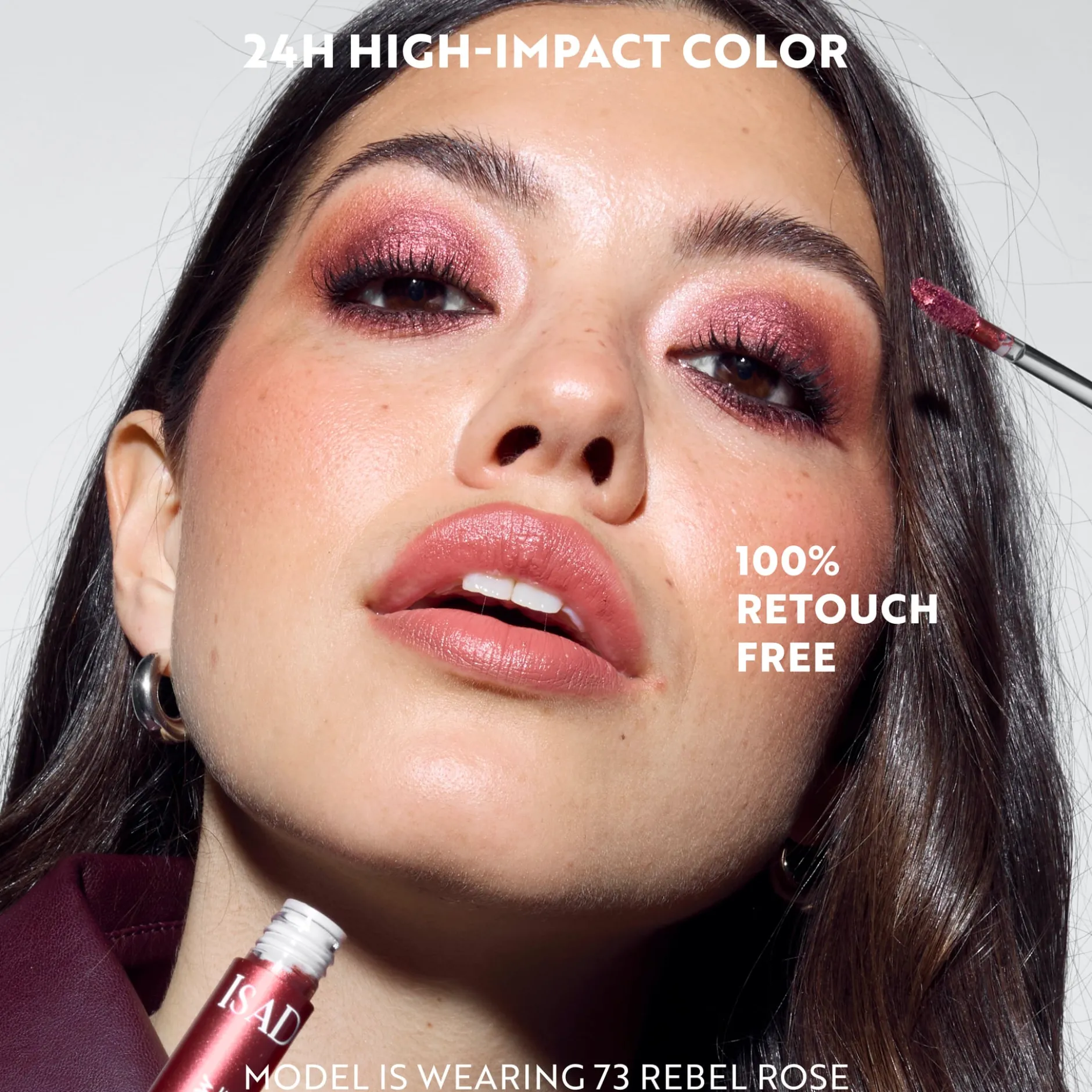 Isadora The 24H Gleam Liquid Eyeshadow 72 Pink Moon