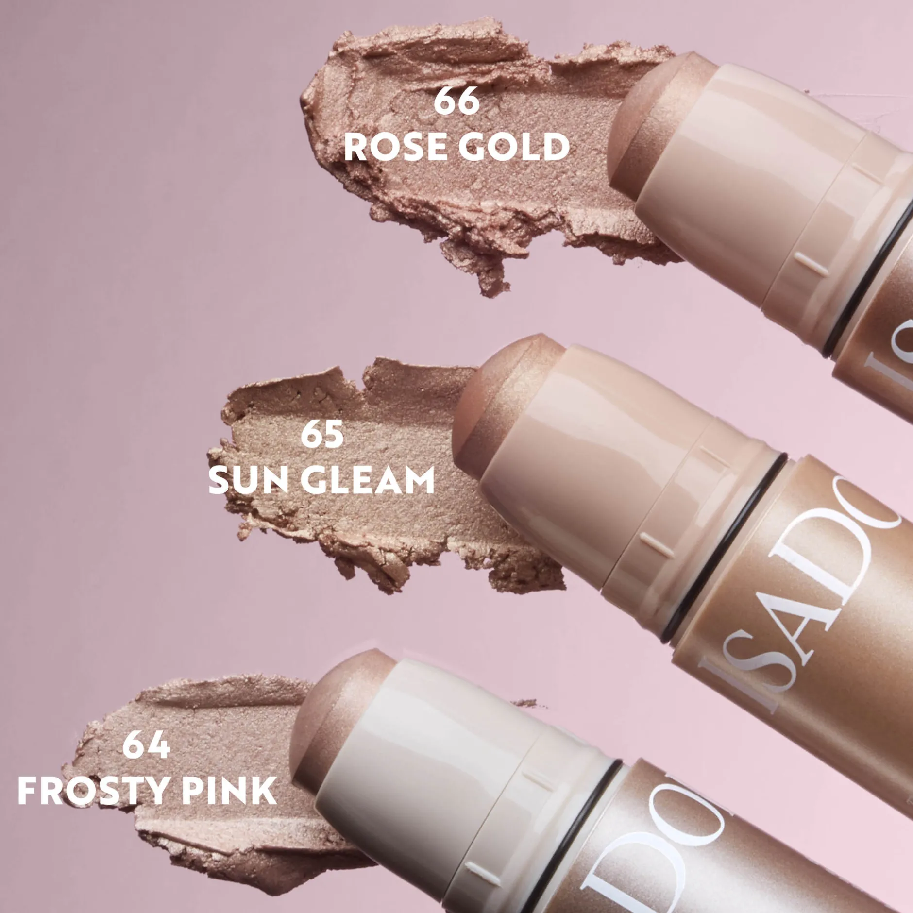 Isadora The Highlight Stick Cream-to-Silky Powder 66 Rose Gold