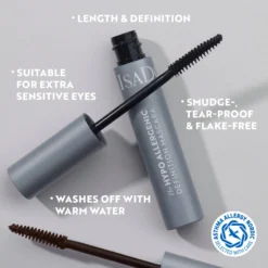 IsaDora The Hypo Allergenic Definition Mascara 01 Black