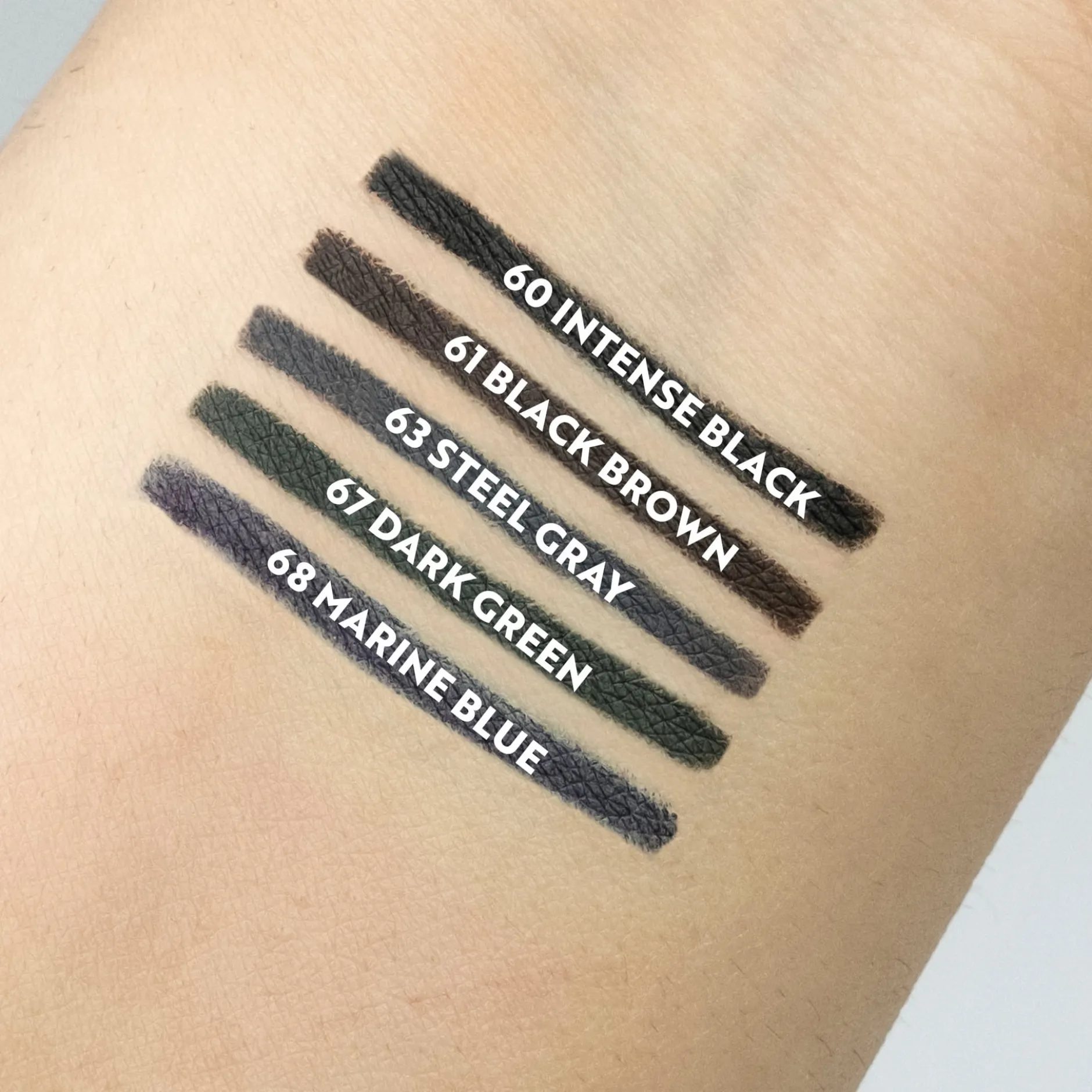 Isadora The Intense Eyeliner 24H Wear & Smudge-proof 63 Steel Gray