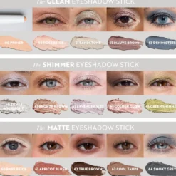 Isadora The Matte Eyeshadow Stick Longwear & Water-Resistant 64 Smoky Grey