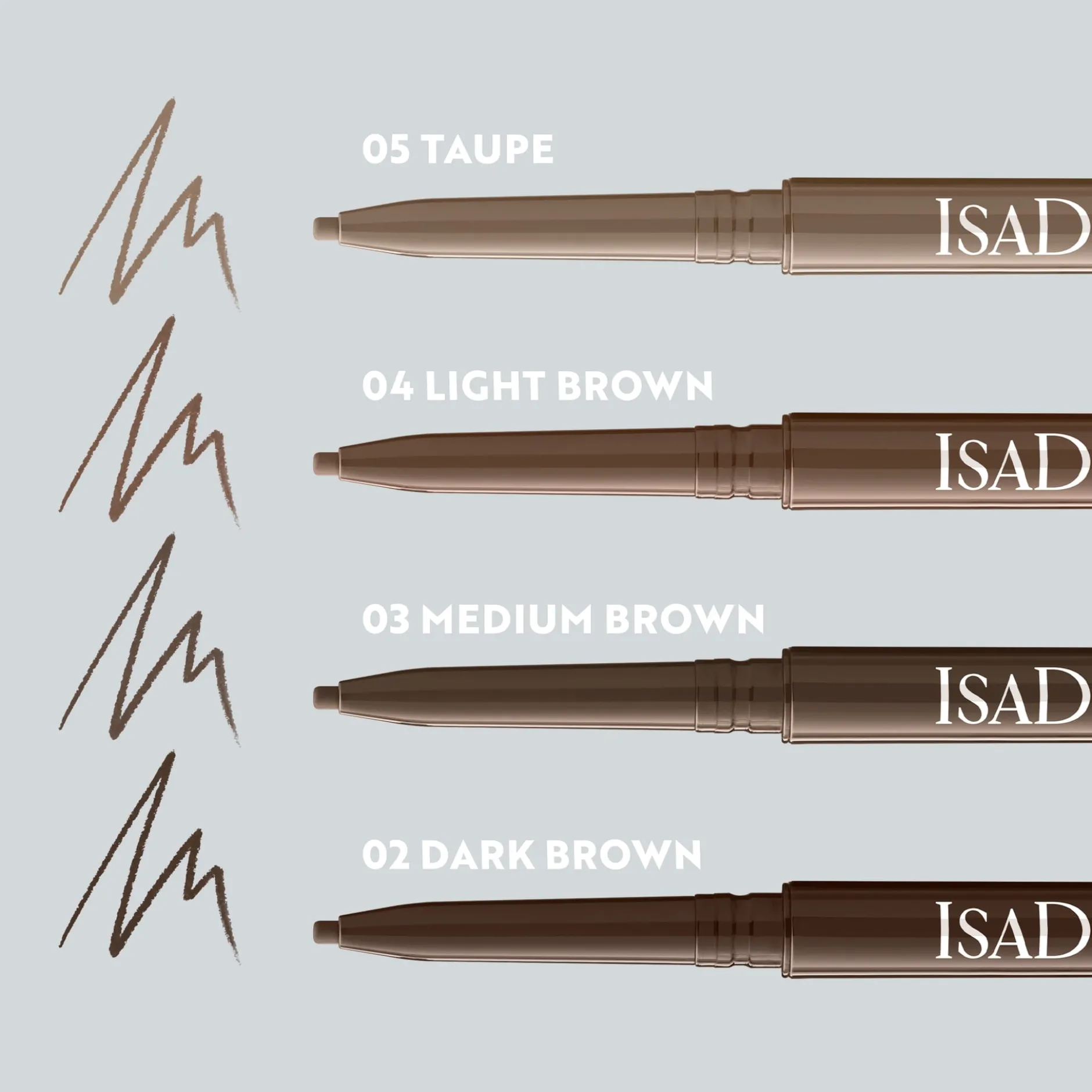 IsaDora The Precision Brow Pen Definition & Waterproof 03 Medium Brown