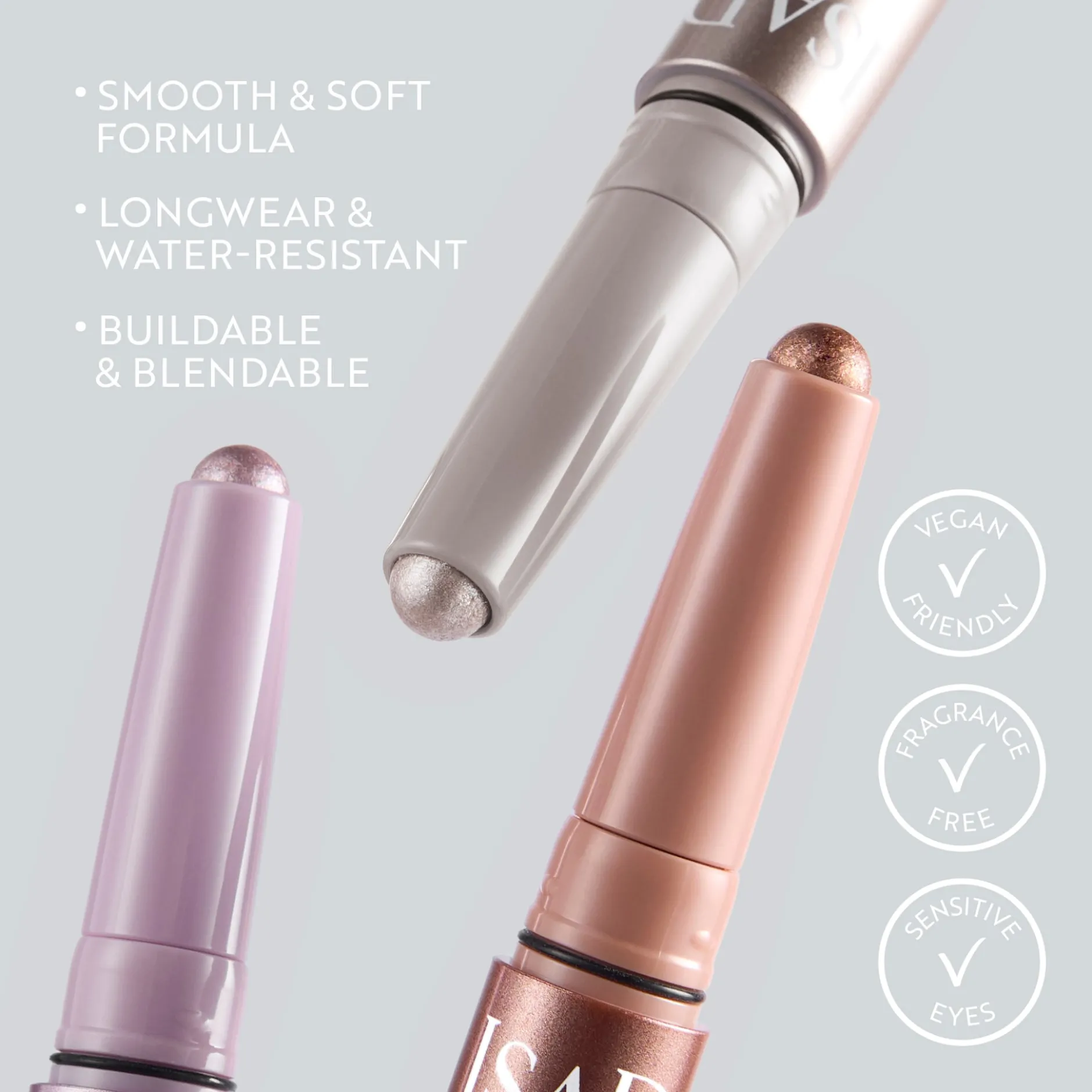 Isadora The Shimmer Eyeshadow Stick Longwear & Water-Resistant 41 Bronze Brown
