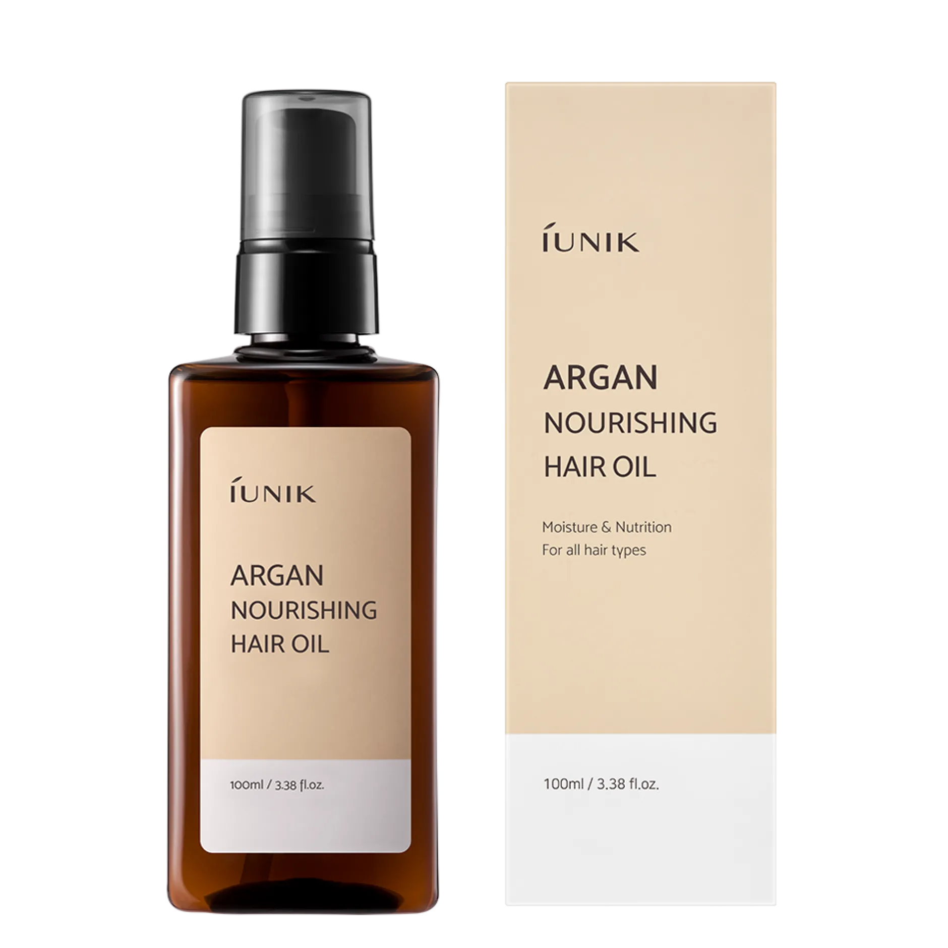 iUNIK Argan Nourishing Hair Oil 100ml