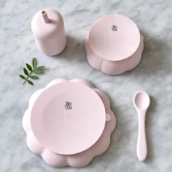 Jack o Juno Little Poppy Dining Set Light Pink