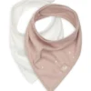 Jollein Bib Bandana Twinkling Wild Rose 2-pack