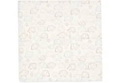 Jollein Muslinfilt 70x70 cm Elephant Tales 3 st