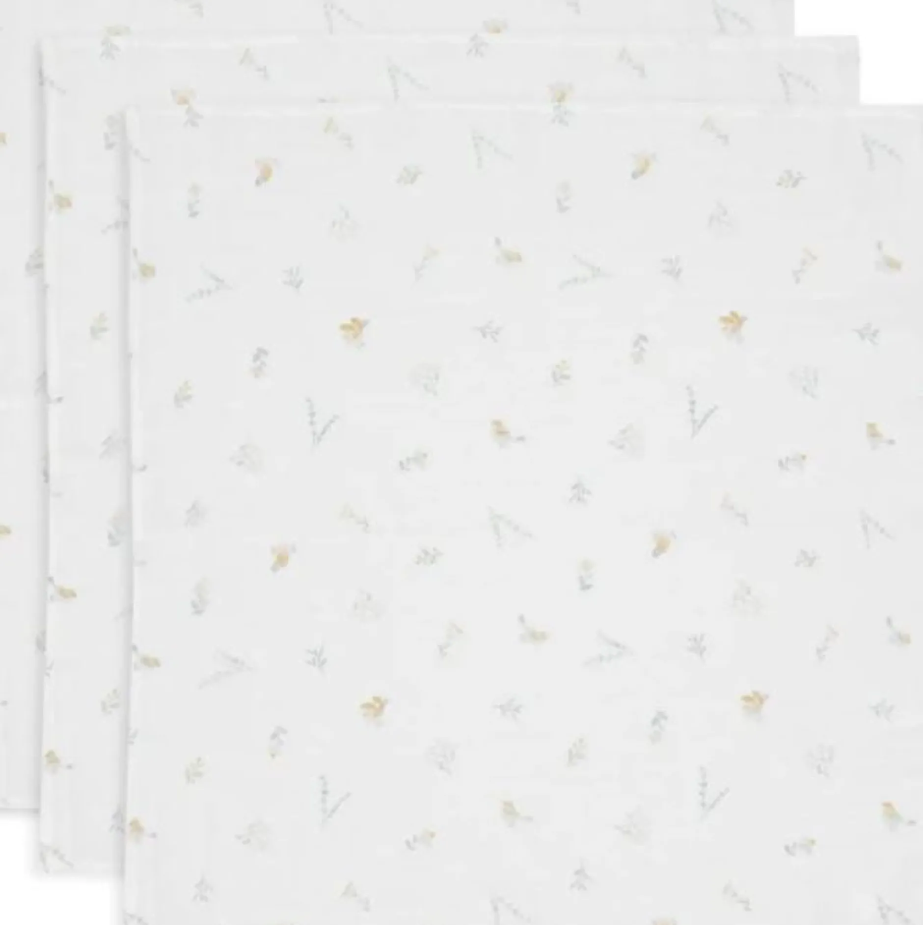 Jollein Muslinfilt 70x70cm Lovely Birds 3-pack